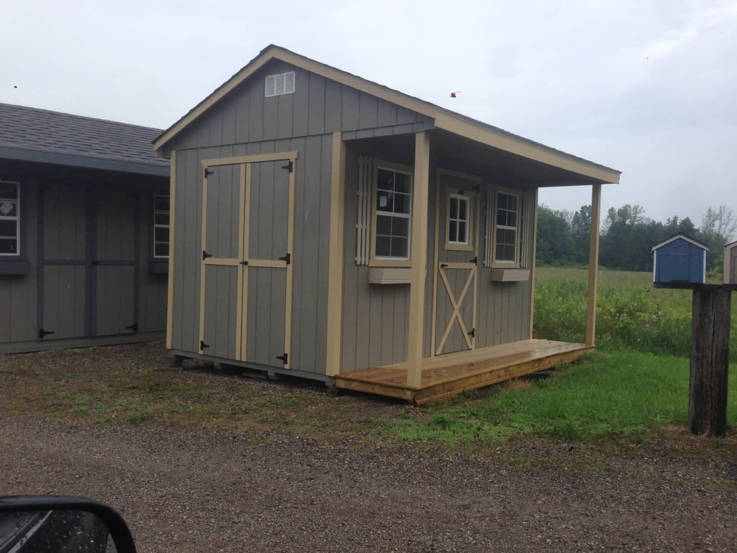 Porch Cornerstone Sheds