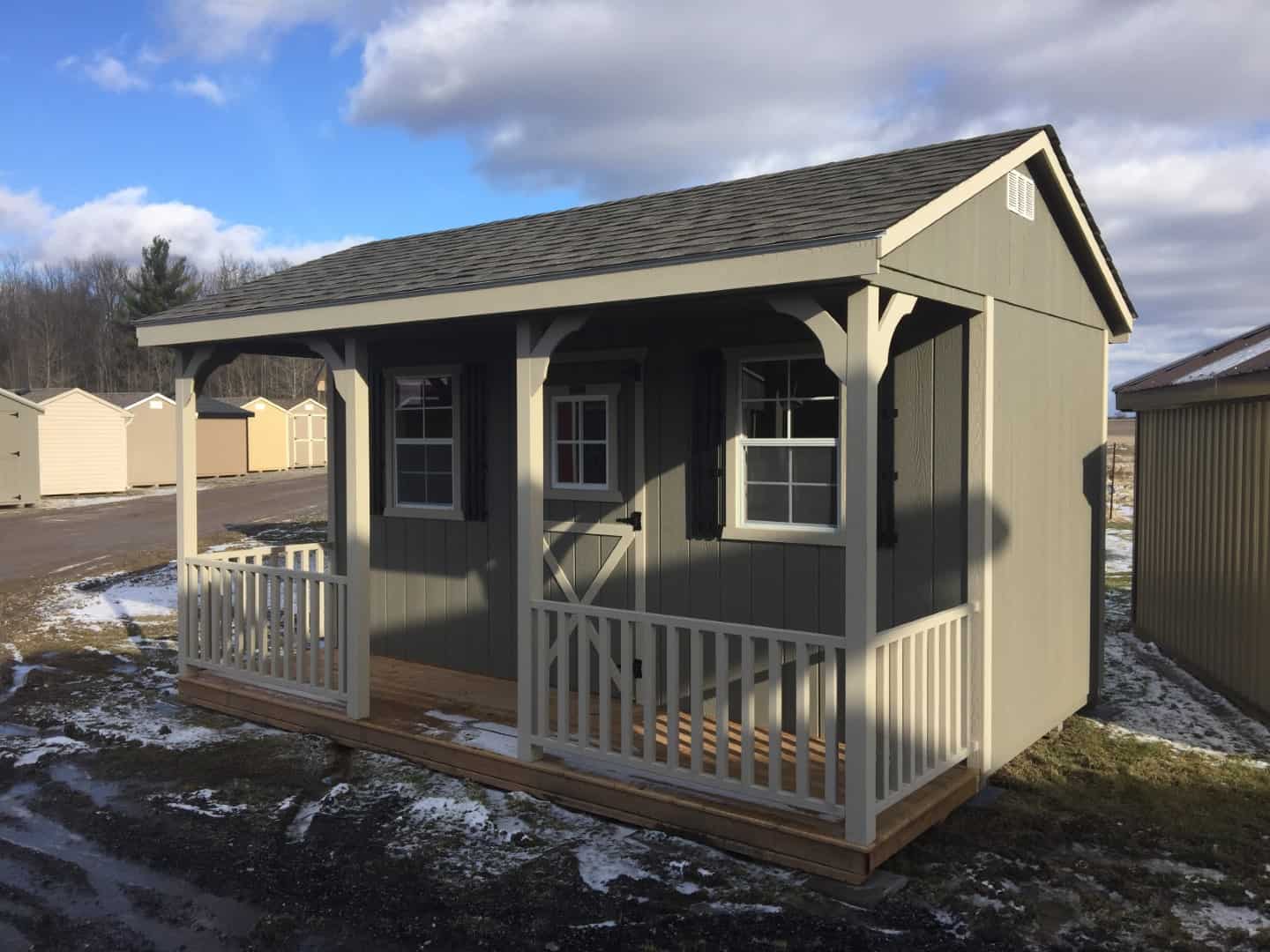 Porch Cornerstone Sheds