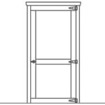 32 " Single Door